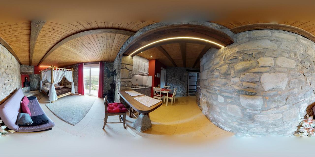Casa Rural La Abadia-Apartamentos Graus Dış mekan fotoğraf