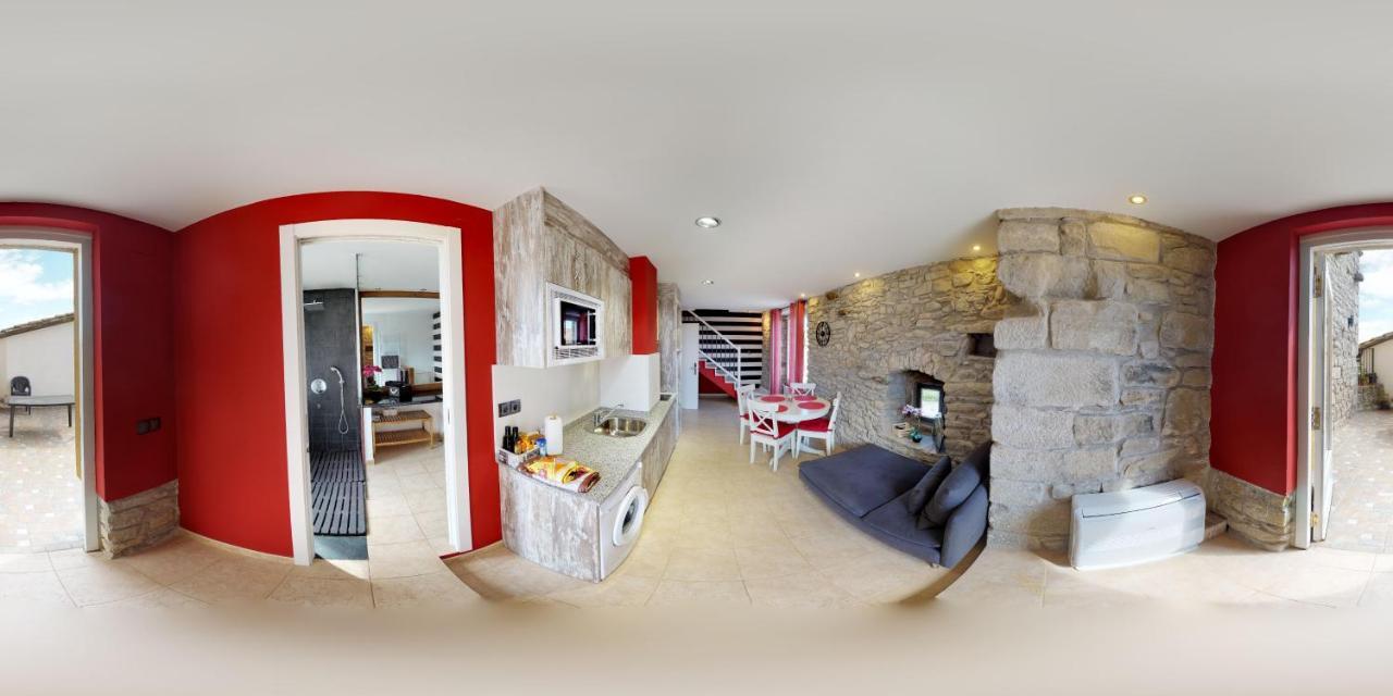 Casa Rural La Abadia-Apartamentos Graus Dış mekan fotoğraf