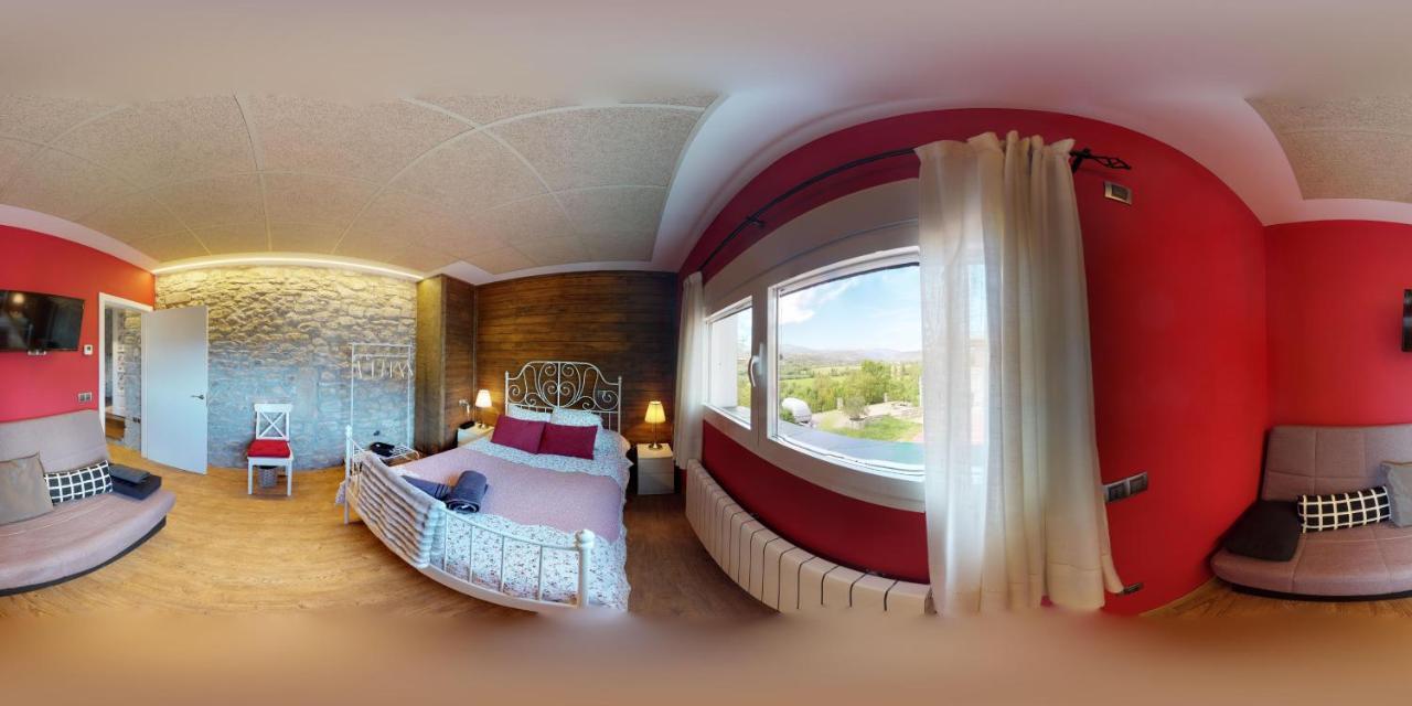 Casa Rural La Abadia-Apartamentos Graus Dış mekan fotoğraf