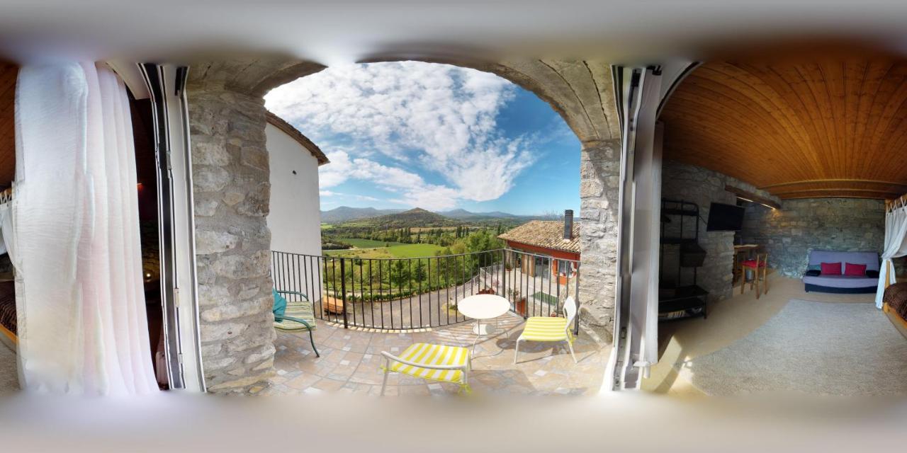 Casa Rural La Abadia-Apartamentos Graus Dış mekan fotoğraf